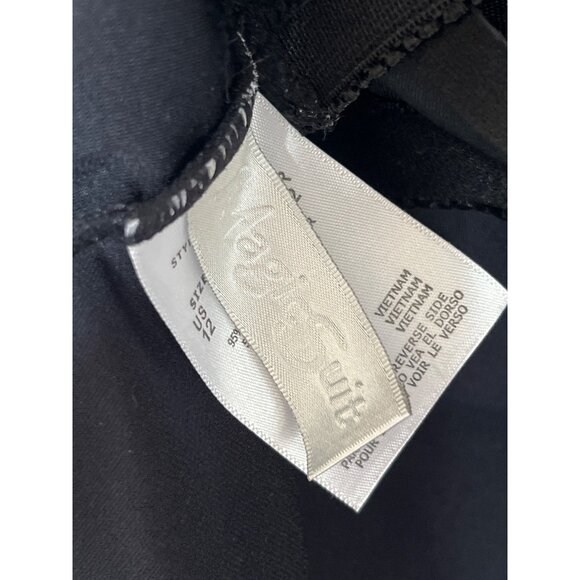 MagicSuit Solids Black Tankini Underwire Draped Back Flowy Thick Strap Size 12‎ - Picture 7 of 8